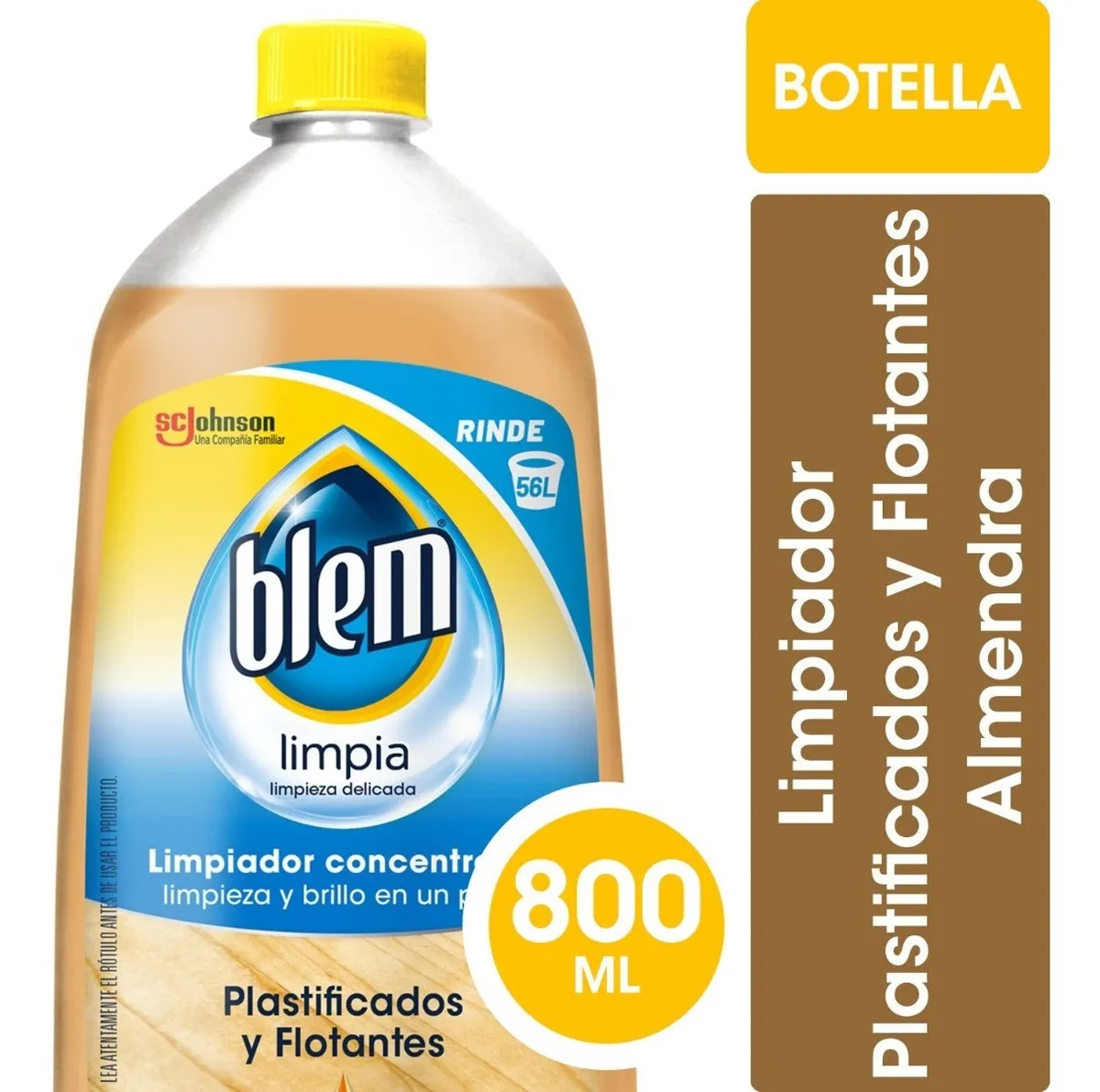 Blem Cuidado Experto Almendras 800ml | Brillo Natural