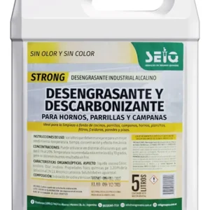 Desengrasante Strong Seiq Profesional 5L Limón
