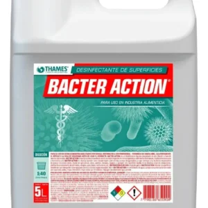 Amonio Cuaternario Bacter-Action 5 L | Desinfectante Profesional