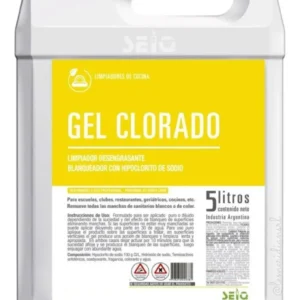 Gel Clorado SEIQ 5 L | Limpieza, Blanqueo y Desinfección