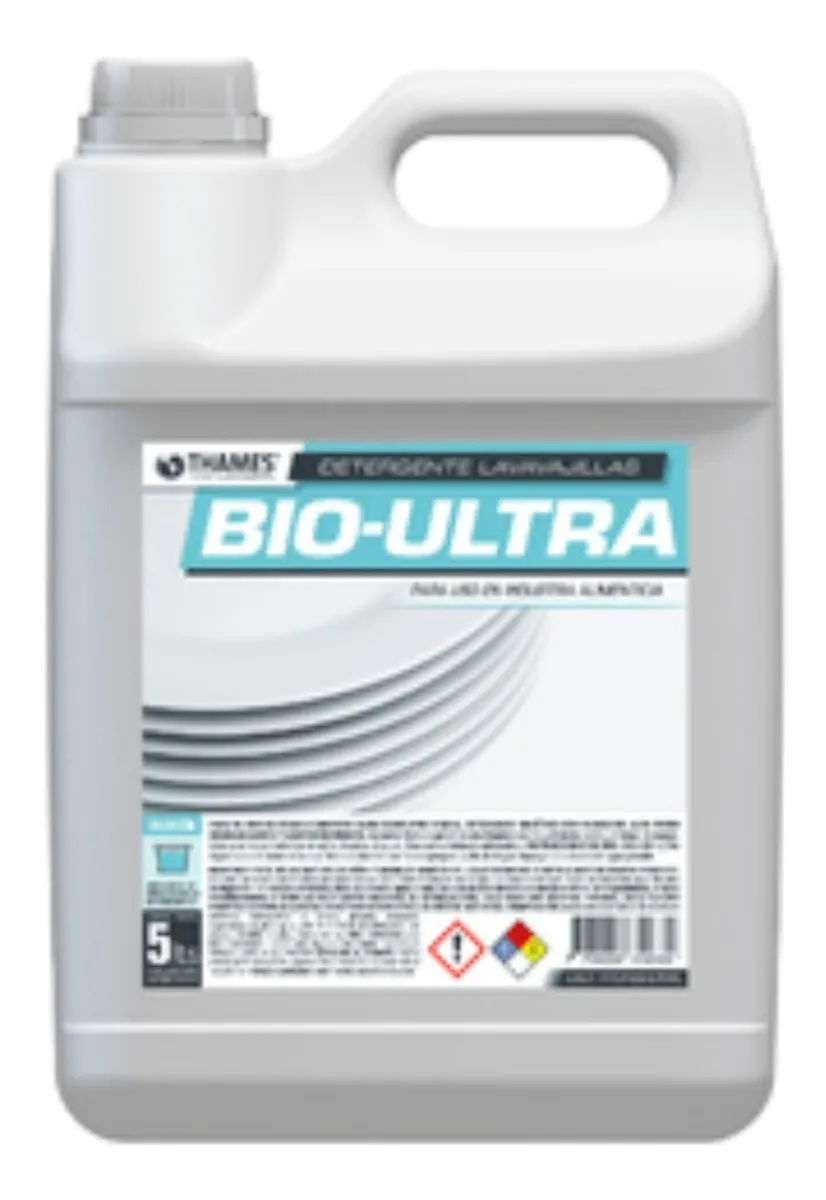 Detergente Lavavajillas Bio-Ultra Sin Fragancia 5 L | Concentrado