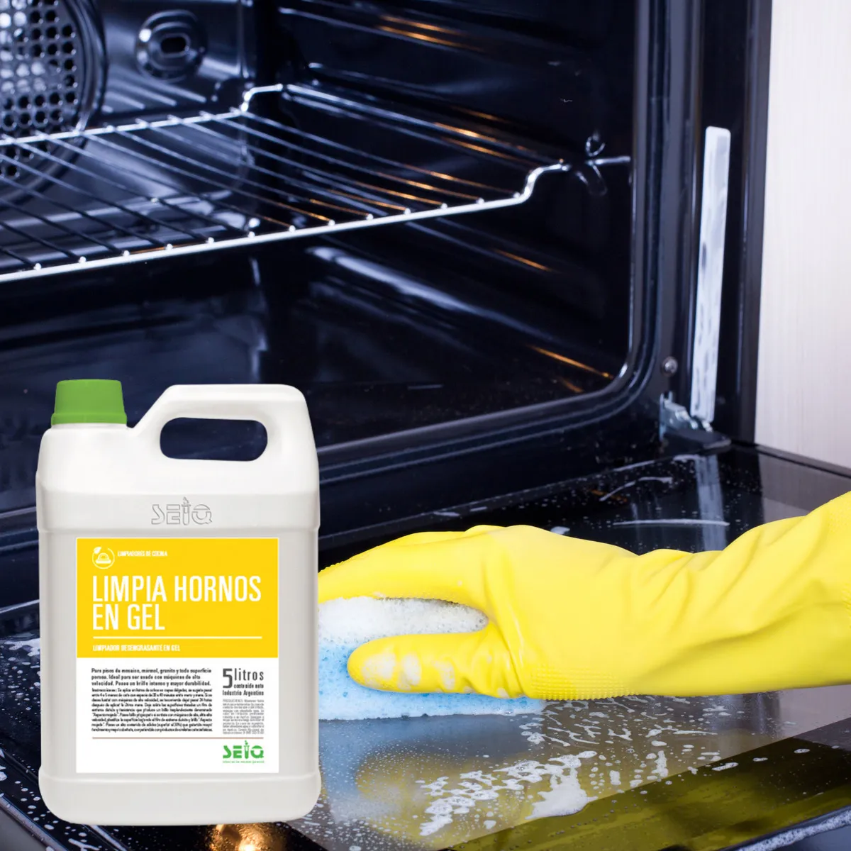 Limpia Hornos en Gel SEIQ 5 L | Desengrasante Profesional - Image 2