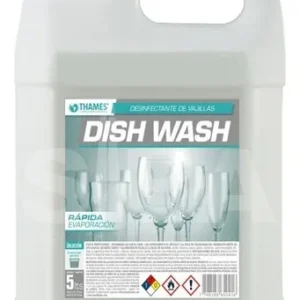 Fajinador y Desinfectante Lavavajilla Dish Wash 5 L