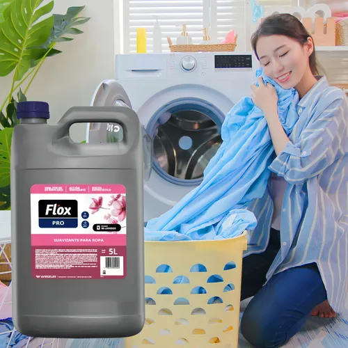 Suavizante de Ropa Hipoalergénico Floral Flox Pro 5 L | Uso Profesional - Image 2
