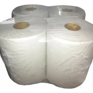 Toalla en Rollo Papel Bobina New Pel 200 m | Pack x 4 Unidades