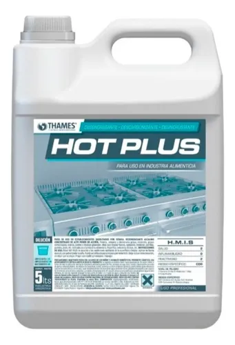 Desengrasante Hot Plus 5L Casa Thames | Grasa Difícil