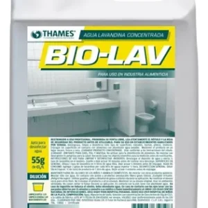 Lavandina Concentrada Bio Lav 55grs x 5L | Desinfección Profesional