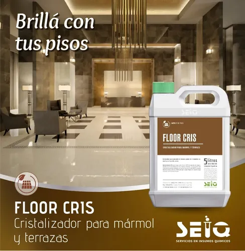 Floor Cris Cristalizador para Mármol y Terrazo 5 L - Image 2
