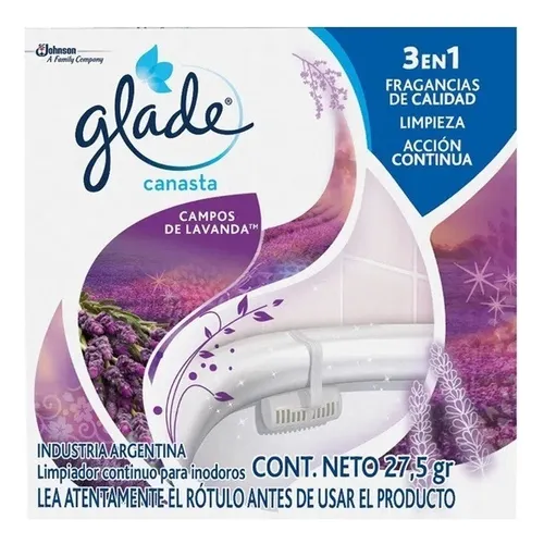 Glade Canasta Sólida Lavanda | Limpieza y Fragancia