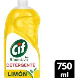 Detergente Cif Bioactive Limón 750 ml | Ecológico y Potente