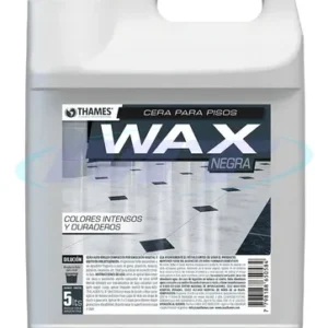 Cera Para Pisos Negra Wax 5L | Brillo Acrílico Duradero