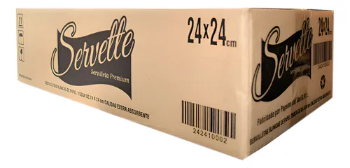 Servilletas de Papel Tissue Servette Blancas 24 x 24 cm | Caja x 1000 Unidades - Image 4