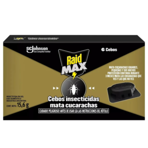 Cebo Mata Cucarachas Raid Cocina | Caja 6 unidades
