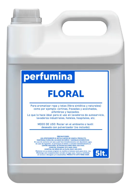 Aromatizador Textil y Ambiental Floral 5 Lts