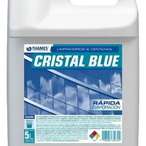 Limpia Vidrios Cristal Blue Window 5L