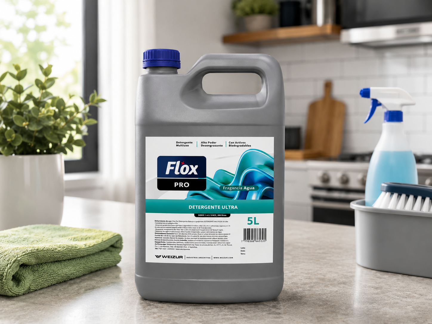 Detergente Multiuso Flox Pro 5 Litros - Image 2